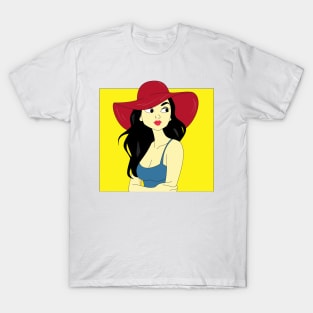 Beautiful Women T-shirt Design T-Shirt